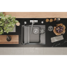 Кухонная мойка GRANULA KS-5505RU АЛЮМИНИУМ кварц 5505RU ALYUMIHIYM